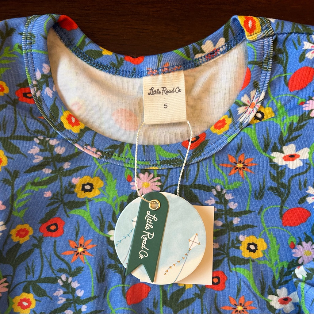 Little Road Co. Wonder Floral Flutter Top - Size 5 — image 4 of 6